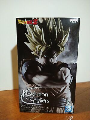  Banpresto Dragon Ball Z Resolution of Soldiers Volume 1 Super  Saiyan Goku Figure : Toys & Games