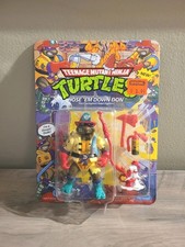 VTG NEW 1991 Teenage Mutant Ninja Turtles TMNT Hose'em Down Don Figure TMNT