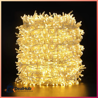 Lichterkette 2000 Leds 50M Warmweiß 8 Modi IP44 Wasserdicht Garten Dekoration