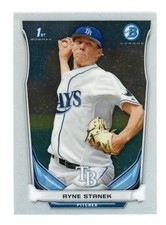 RYNE STANEK 2014 Bowman Chrome Prospects #BCP84 1st Bowman RC Tampa Bay Rays