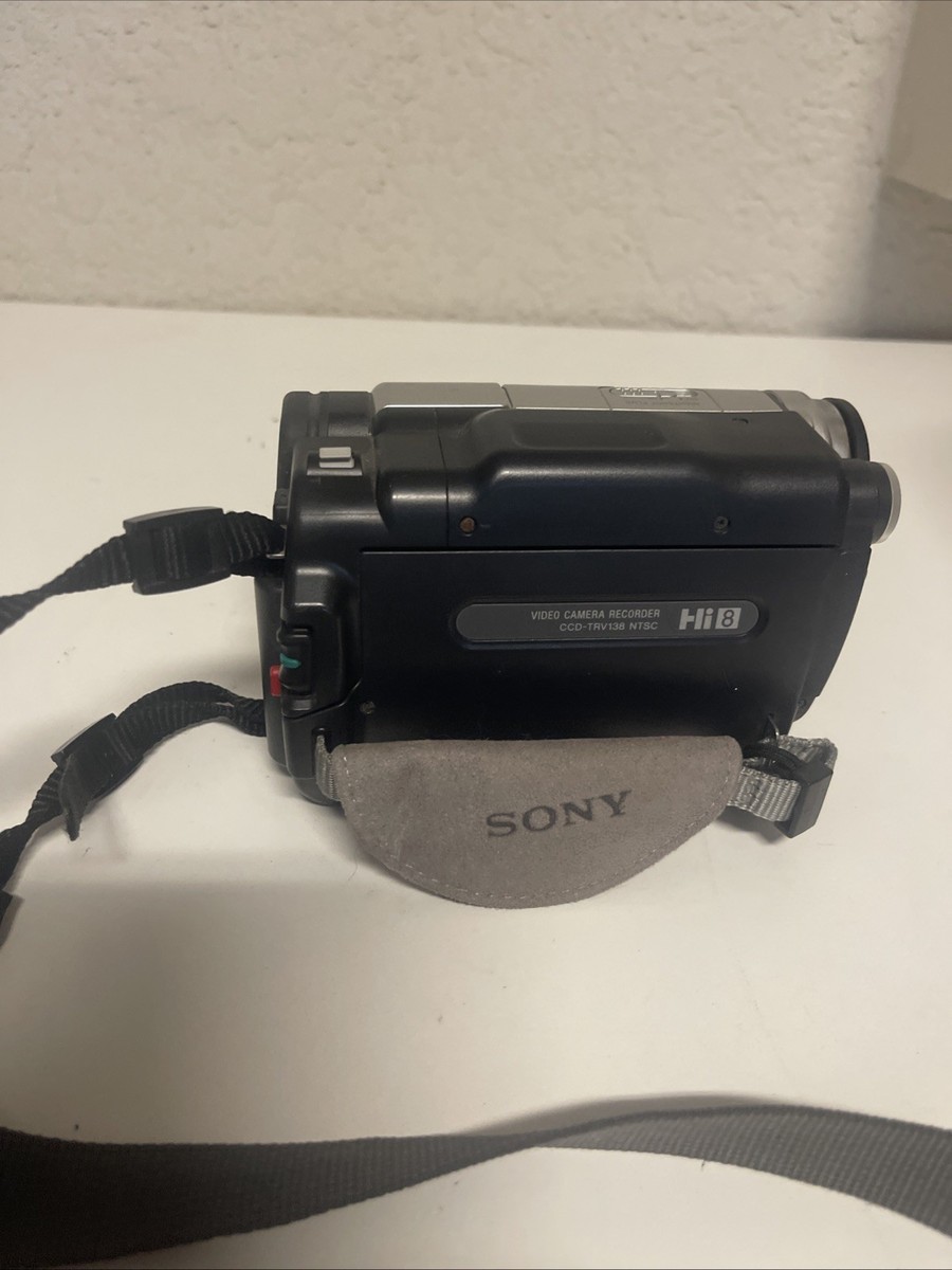 Sony CCD-TRV138 Hi-8 Analog Camcorder for sale online | eBay