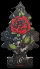 Little Trees Rose Thorn Scent Car Hanging Air Freshener Solid Multicolored 3 pk