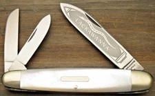 LACKAWANNA CUTLERY CO 1990’s Era Solingen - Anglo Saxon Whittler Knife - Pearl