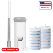 oshang Disposable Toilet Brush - Toilet Bowl Cleaner, Toilet Cleaning Supplies,