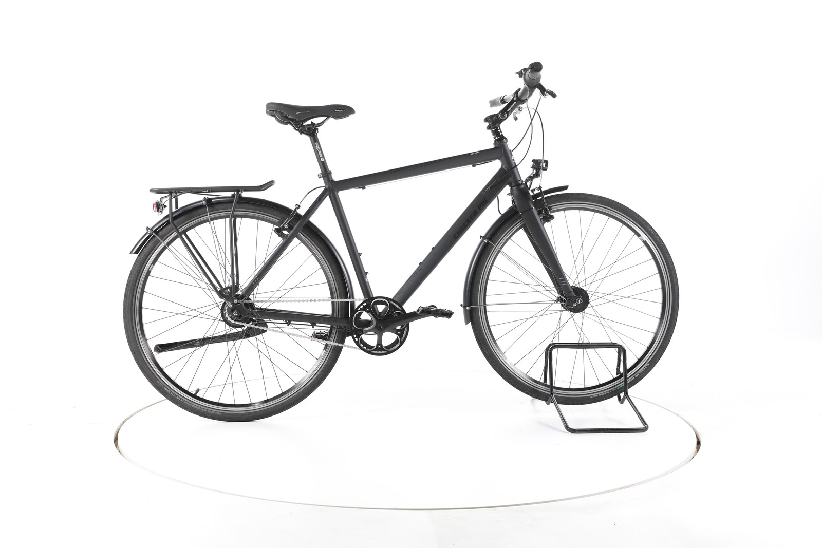 Checker Pig Zulu Vélo de ville et de trekking Batterie  28" noir Pro vélo