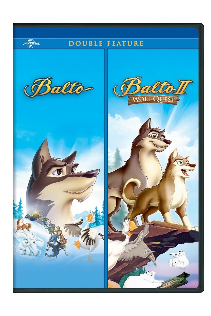 Balto/Balto Ii: Wolf Quest Double Feature (DVD,DF,WS)New