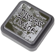 Ranger Tim Holtz Distress Oxides Ink Pad Green 3x3 Standard Functional Forest