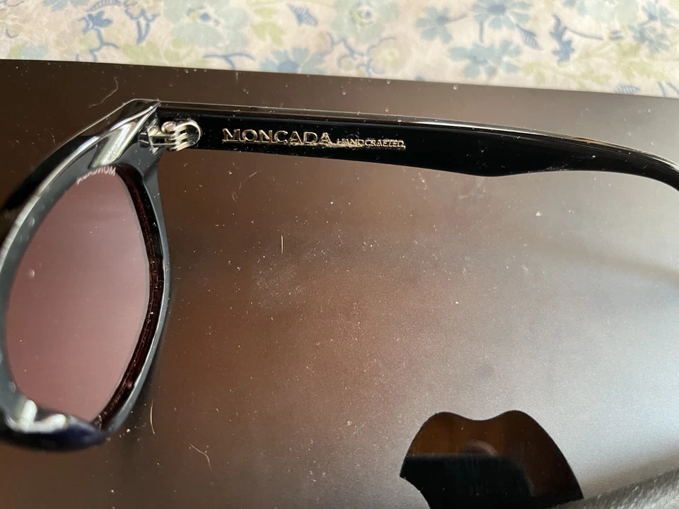 Gafas de sol Moncada Passolini marco negro/lentes amarillas 46-21-145 Foto 2 de 4