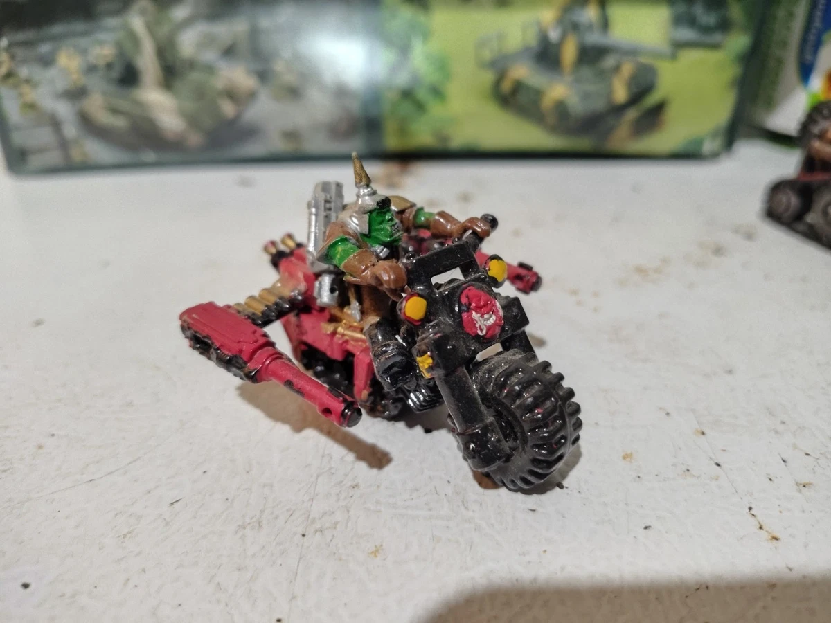 x3 Ork Warbiker Mob / motos Plastique Warhammer 40K | P-00F33