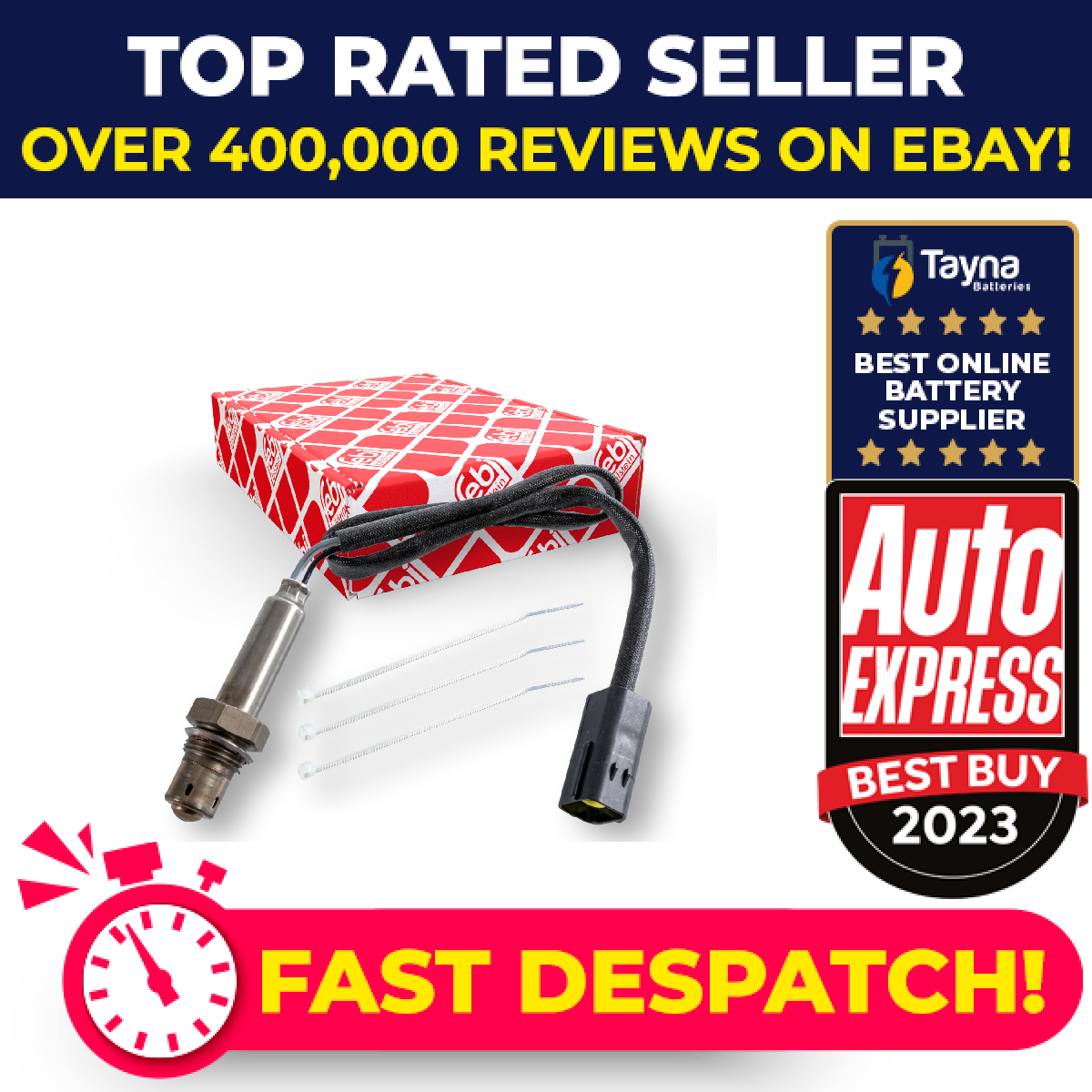 Lambda Sensor fits NISSAN X-TRAIL T31 2.0 2.5 07 to 13 Oxygen 226A0ET000 Febi