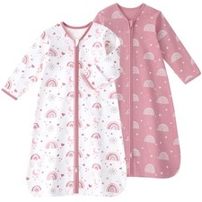 Baby Sleep Sack 18-24 Months, Long Sleeve Baby Wearable Blanket 0.5 Tog with ...