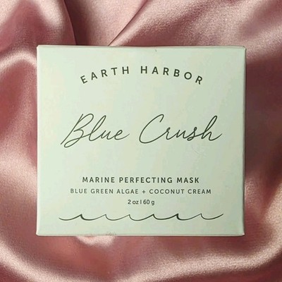 Earth Harbor Blue Crush Marine Perfecting Face Mask Blue Green Algae 2 oz/60 g