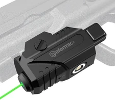 Defentac Red/Blue/Green Laser Sight for Pistol/Handgun, Green 