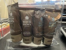 Molton Brown Coastal Cypress & Sea Fennel &Ylang Ylang 4PC Travel Kit Sealed NIB