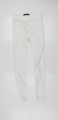 Dunnes Stores Damen weiße Jegging Jeans Größe 8 schmale Passform