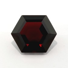 RED GARNET 12 x 10 MM HEXAGON CUT ALL NATURAL F-5530