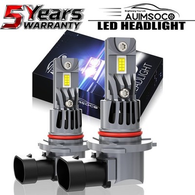 For Ram 3500 2013 2014 2015  LED Headlight Bulbs 9012 Hi/Low Beam 80000LM
