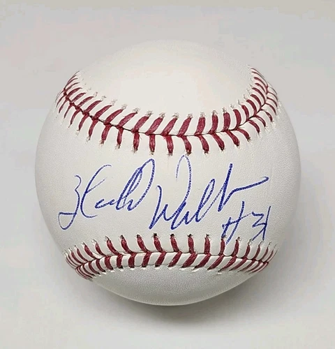 Herschel Walker Signed Rawlings Official Major League Baseball UGA Heisman B10