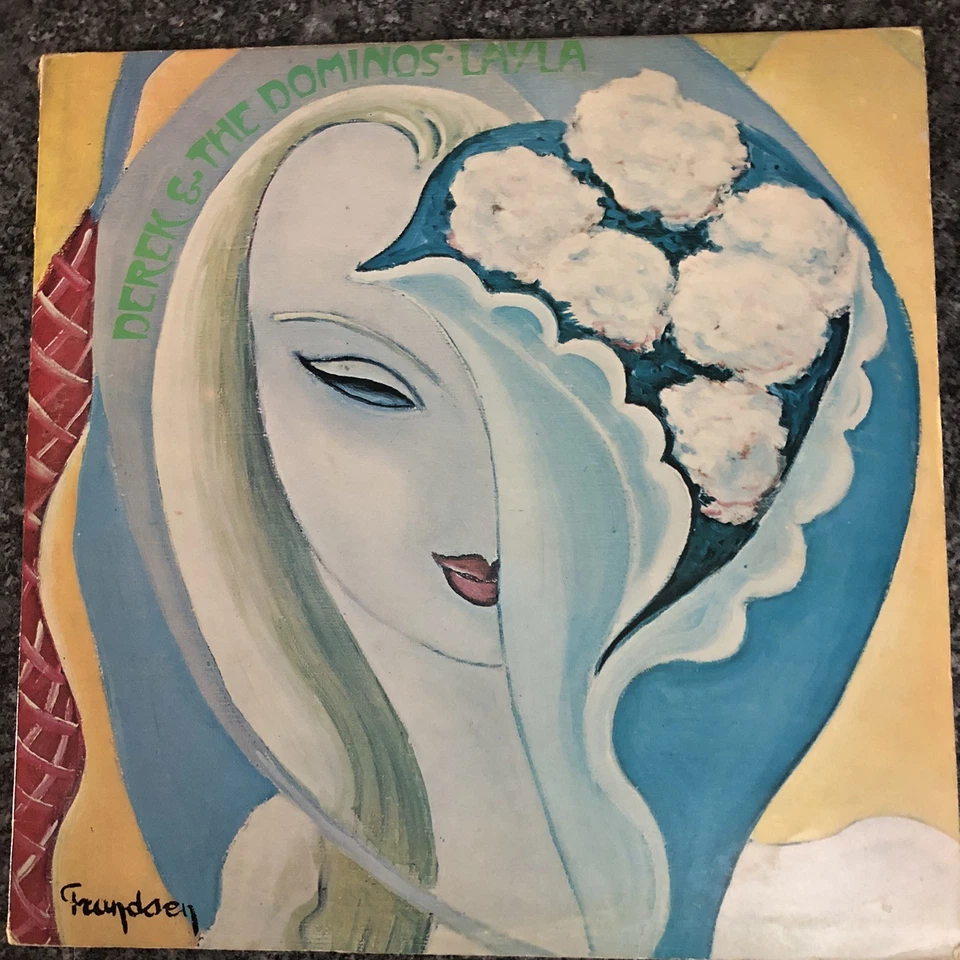 DOUBLE LP VINYL DEREK & THE DOMINOS LAYLA UK 1ST PRESS ERIC CLAPTON EX/EX+ - Image 2 of 4