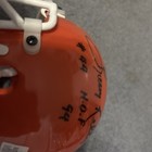 Leroy Kelly Signed Autographed Riddell Cleveland Browns Mini Helmet W Ticket — photo 8