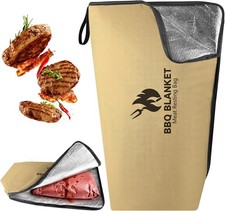 21in BBQ Blanket for Resting Meat - 5-Layer Insulated Heavy Duty Oxford Smoker B