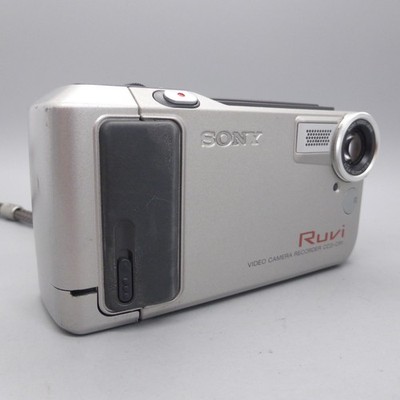 Sony Ruvi CCD-CR1 Handheld Digital Video Camcorder Silver Tested