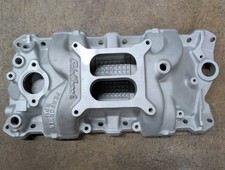 Edelbrock 7101 Performer Rpm Intake 1955-86 Sbc Chevy 262-400 Non-egr Satin