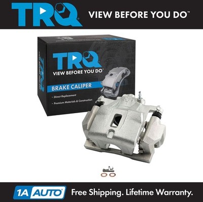 TRQ New Front Disc Brake Caliper with Bracket & Hardware LH for Toyota Lexus