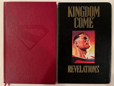 Kingdom Come Leather Slipcase Set (NEW) SIGNED 2x EACH BY ALEX ROSS & MARK WAID!
