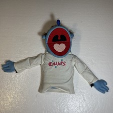 Puppet Production DESOTO, TEXAS Blue Puppet Brown Hair With Removable Shirt