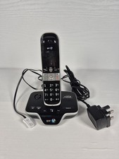 BT 8600 Cordless Phone System With Answer Phone Home Phone System Used Black 