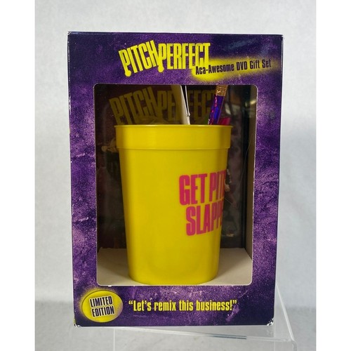Pitch Perfect Movie Limited Edition Aca-Awesome DVD Gift Set w/ Cup & Sunglasses - Picture 1 of 3