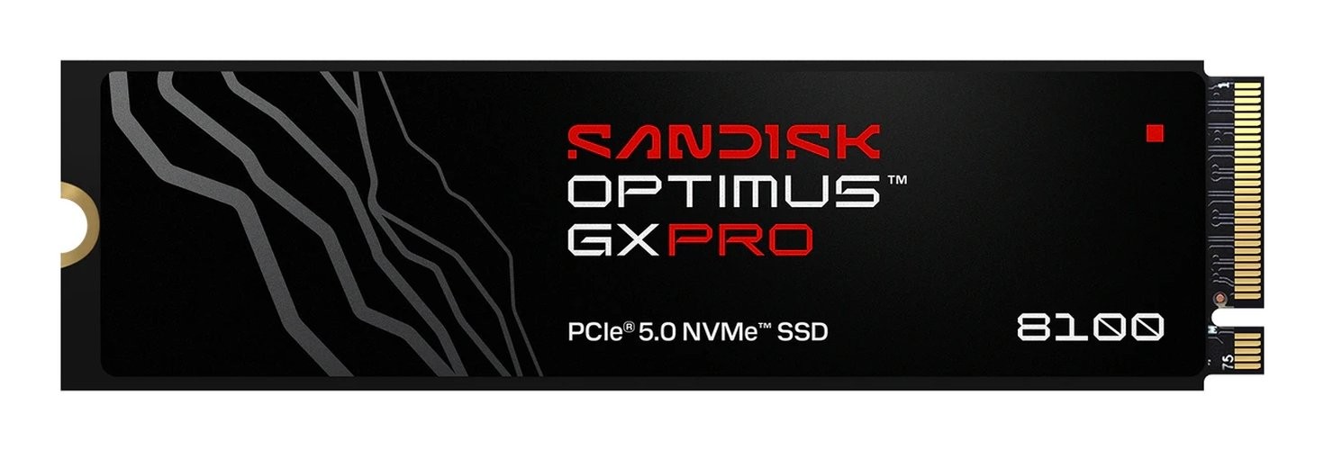 SanDisk Optimus GX PRO 8100 1 TB M.2 PCI Express 5.0 NVMe TLC 3D NAND
