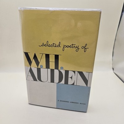 Selected Poetry of W. H. Auden. Modern Library 160 by W. H. Auden HCw/DJ