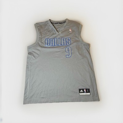 Adidas Dallas Mavericks Jae Crowder #9 NBA Jersey Men s Large Gray