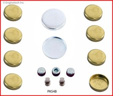 Enginetech Pk54b Engine Expansion Plug Kit Brass For Ford Mustangs And F-100 M