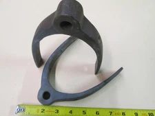 2 Sturdy Bronze Gooseneck Boom Fittings for fixed Staysail Boom or Small Mast Bm