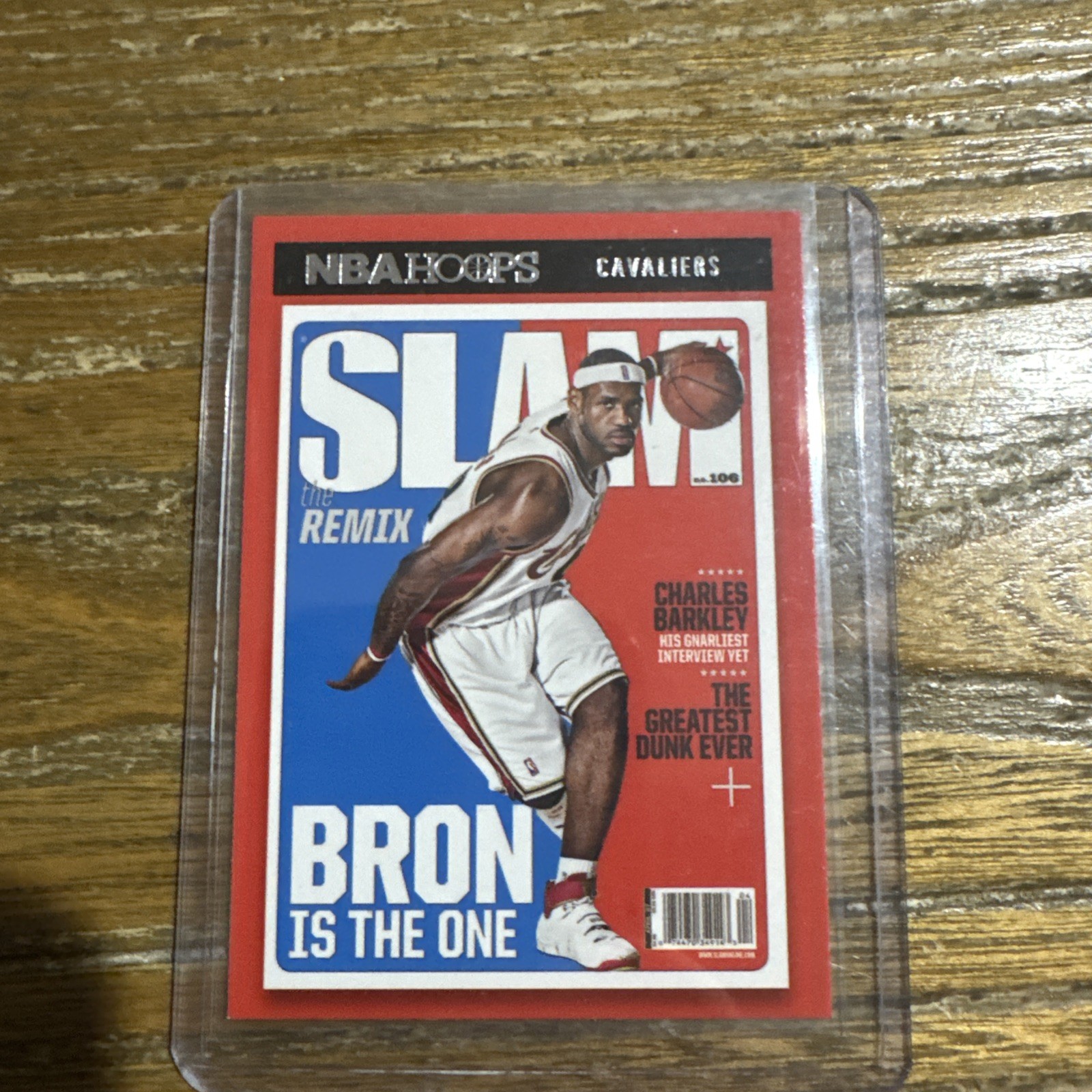 LeBron James NBA Hoops 2020-2021 Slam Cover SSP #2 *Bron is the One* Fresh 🔥