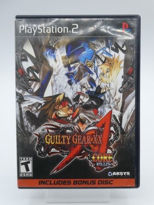 Guilty Gear XX: Accent Core Plus (PlayStation 2, PS2) Complete -  *Tested*