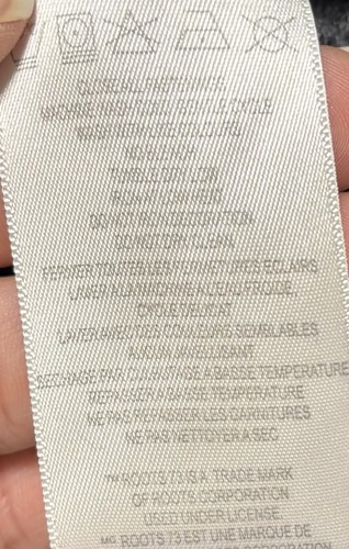 Roots 73 Canada Mens Size 3XL Full Zip Hoodie Sweater Gray *Zipper Does NOT Work - Picture 7 of 9