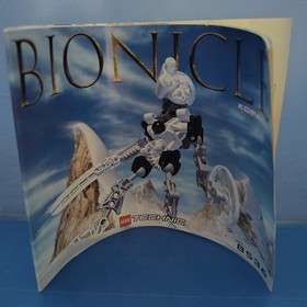 LEGO BIONICLE Toa Mata Kopaka 8536 Complete Set Includes Canister & Manual