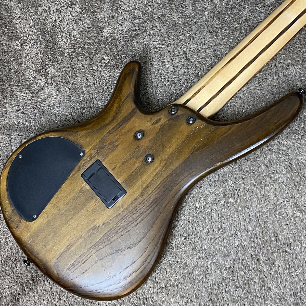 Electric Bass Guitar Ibanez SSR-635 Wood grain 5 String Ash