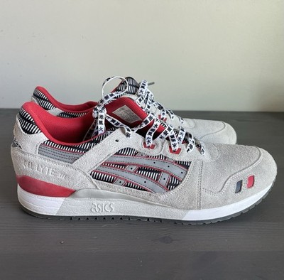 SIZE 13 - ASICS GEL LYTE iii 3 BUSHA PACK JAPAN GLACIER GREY