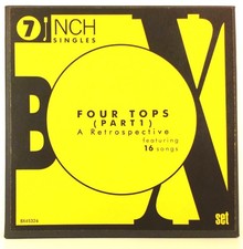 VIER TOPS - TEIL 1 A RETROSPEKTIVE - 8x 7" VINYL SINGLES SAMMLERBOX (SELTEN)