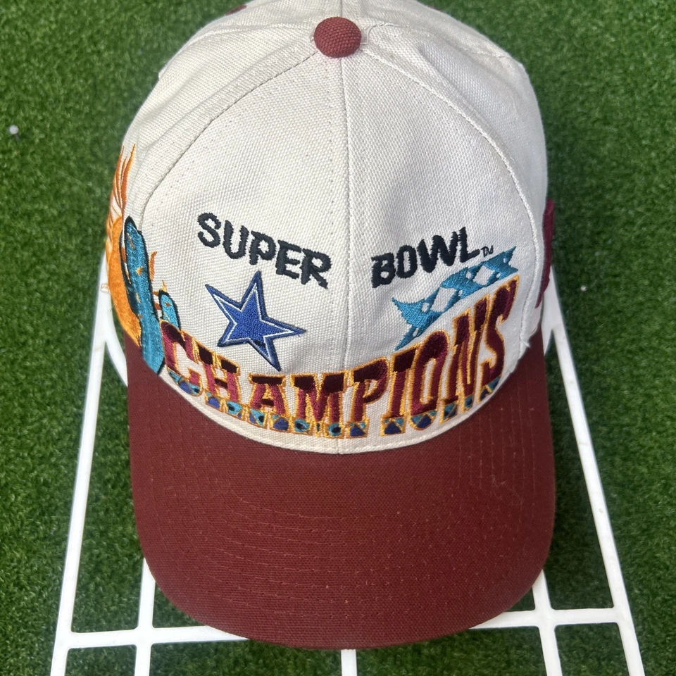 1996 NUEVO ORIGINAL - Sombrero Dallas Cowboys Vintage Super Bowl XXX Foto 2 de 4
