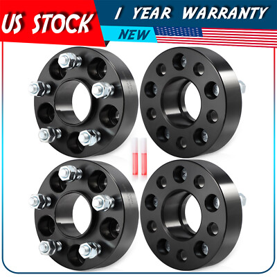 4Pcs 1.5'' 5x110 12Mx1.25 Wheel Spacers For Jeep Compass 17-23 Chrysler 200 15-17