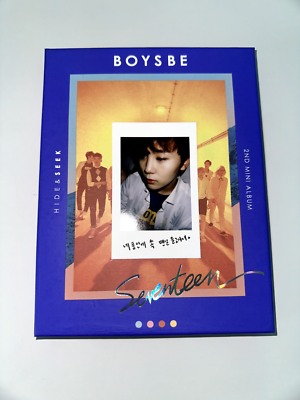SEVENTEEN 'Boys Be' Album SEEK Version w/ UNOFFICIAL FOLDED POSTER