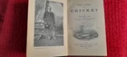The Game Of Cricket Book Frederick Gale 1888 Second Edition Cricket History