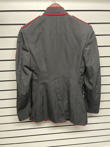 DSCP USMC Herren Poly/Wolle Corporal Kleid Blau Mantel Militär Jacke Gr. 37S - Bild 15 von 19