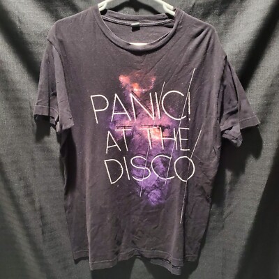 Panic At The Disco Galaxy T-SHIRT BLACK Size Large Hot Topic